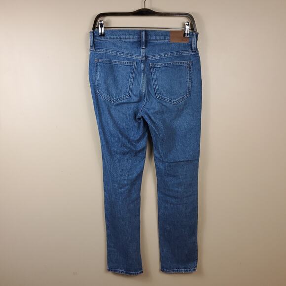 Madewell The Mid-Rise Perfect Vintage Jean in Ainsdale: Knee-Rip Edition Size 25 - Picture 6 of 11